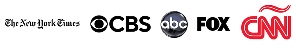 The New York Times, CBS, ABC, FOX and CNN
